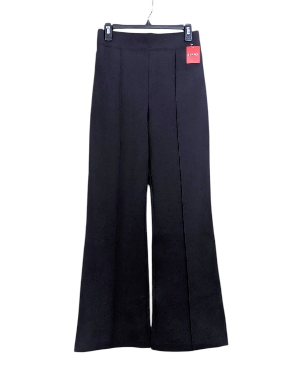 NEW Spanx Navy Blue High Rise Flare Perfect Pants - Size Medium Womens - Picture 2 of 6